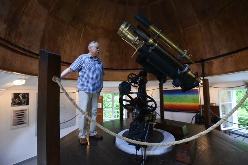 We wtorek 4 czerwca oficjalnie otwarto pawilon z teleskopem