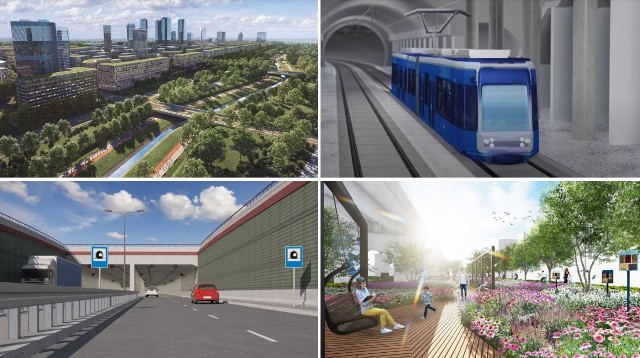 Kraków ma się rozwijać w różnych kierunkach, ma przybyć mieszkań, ale też parków. Planowane jest metro i nowe linie tramwajowe.