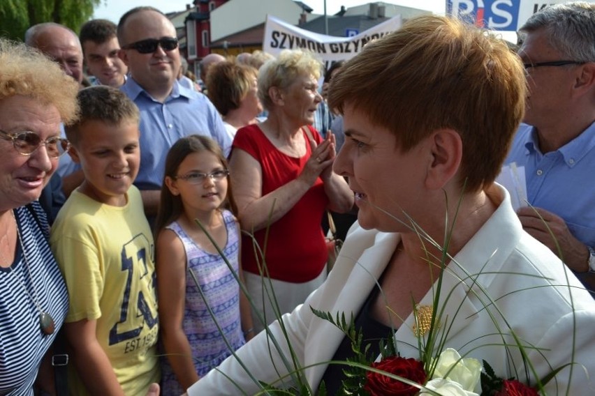 Beata Szydło z PiS odwiedziła Kłobuck