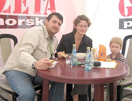 Piotr, Monika i Pawełek