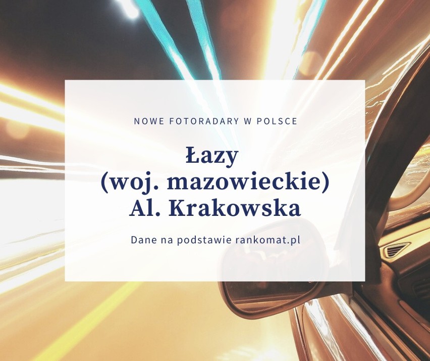 Nowe fotoradary na drogach w Polsce. Zobacz, gdzie się pojawią. Na liście także miasto z regionu