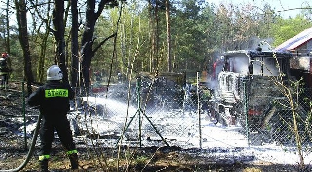 Strażacy szybko ugasili pożar, ale straty i tak są bardzo wysokie