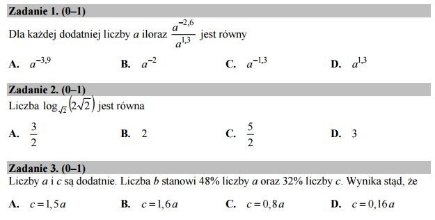 Matura 2016: Matematyka poziom podstawowy [ODPOWIEDZI, ARKUSZ CKE]