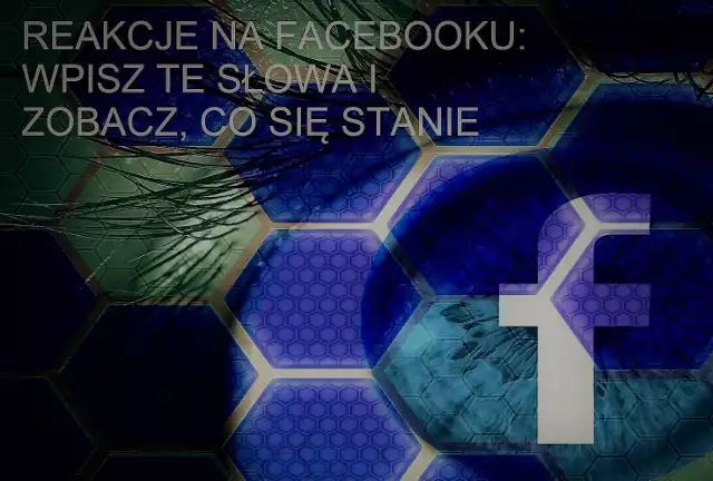 Facebookowe reakcje w komentarzach i kolorowe animacje - zobacz na kolejnych slajdach.