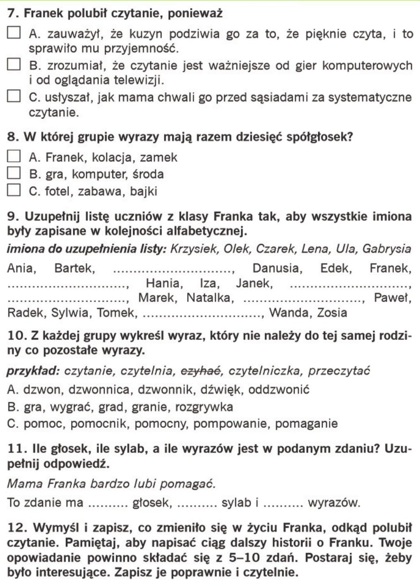 Sprawdzian Trzecioklasisty 2015 z OPERONEM. Arkusze i odpowiedzi [ODPOWIEDZI, ARKUSZE, WYNIKI]