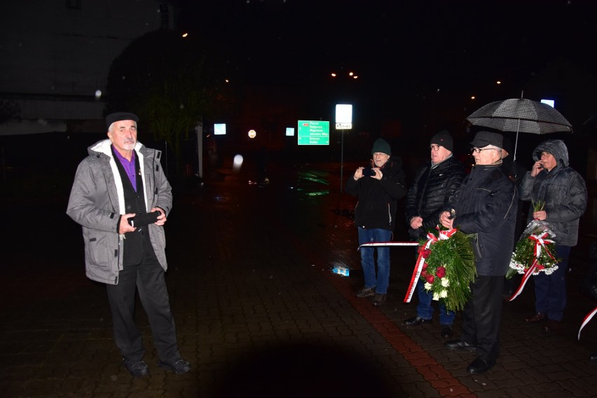 Obchody Dnia Pamięci Ofiar Stanu Wojennego przy Pomniku Walk...