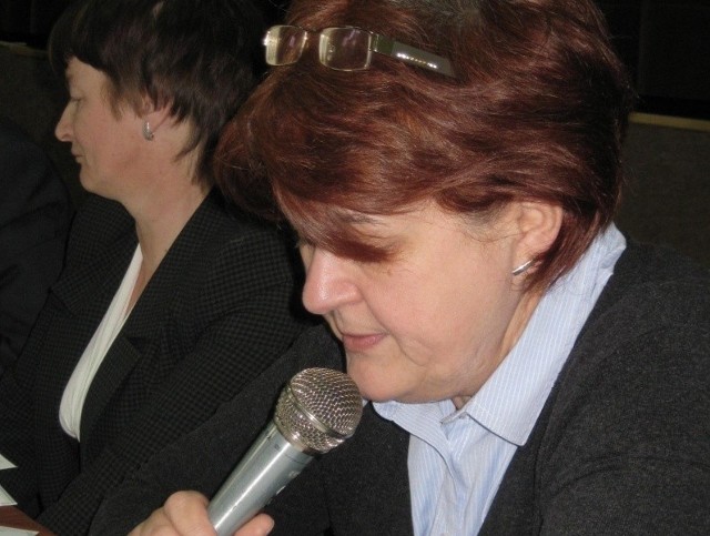 Sytuację w wąchockiej placówce opieki społecznej referowała radnym Teresa Jurkiewicz.