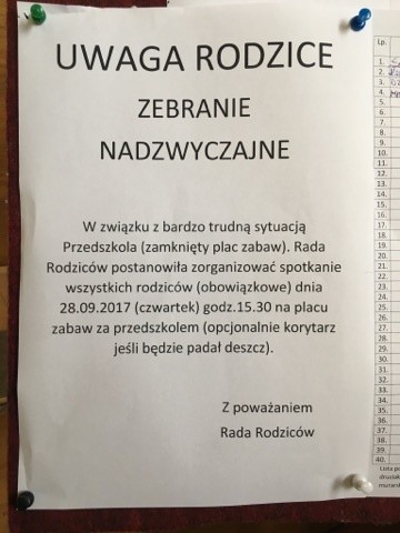 Szczecin, Bandurskiego: Fatalny stan placu zabaw w przedszkolu. Rodzice łapią za szpachle 