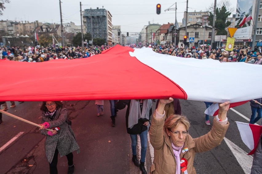 Parada Niepodległości 2018 w Gdyni