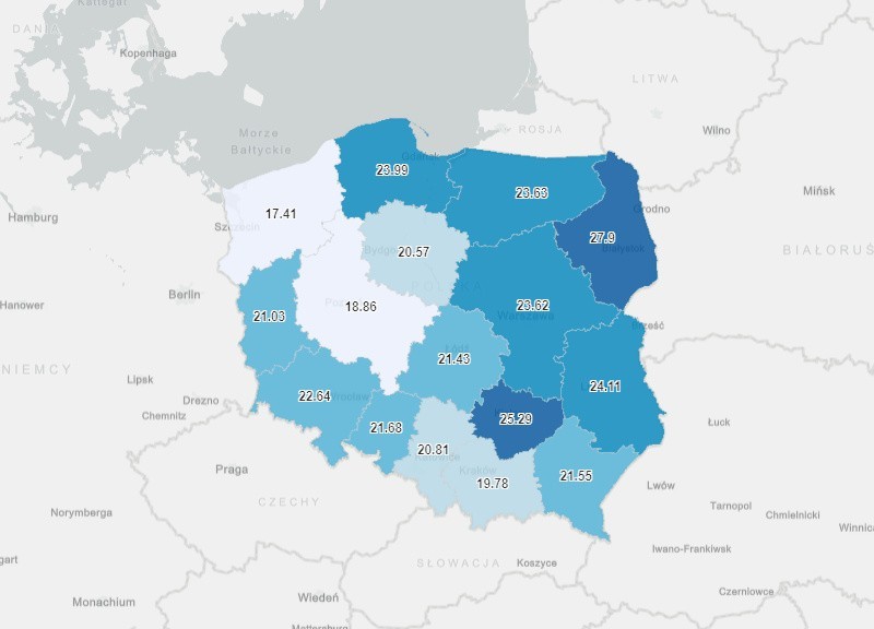 Szczepienia na koronawirusa w Polsce. Liczba zaszczepionych...