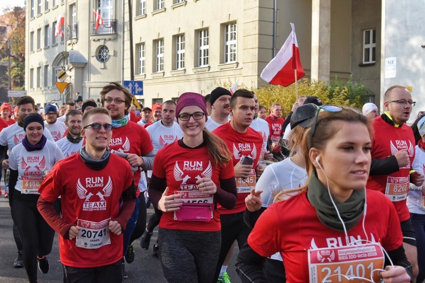 Bieg Niepodległości w Poznaniu w poprzednim roku ukończyło...