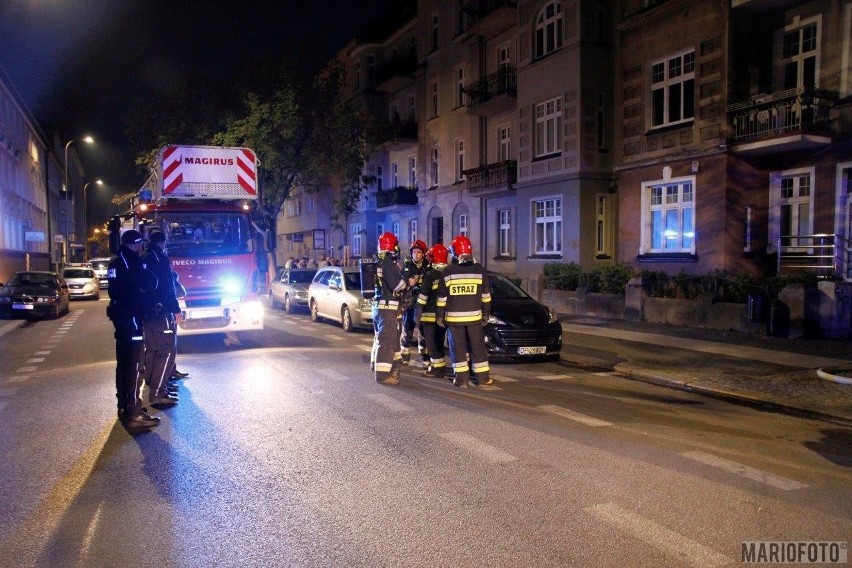 Do pożaru kamienicy doszło w środę w Opolu (17 maja)