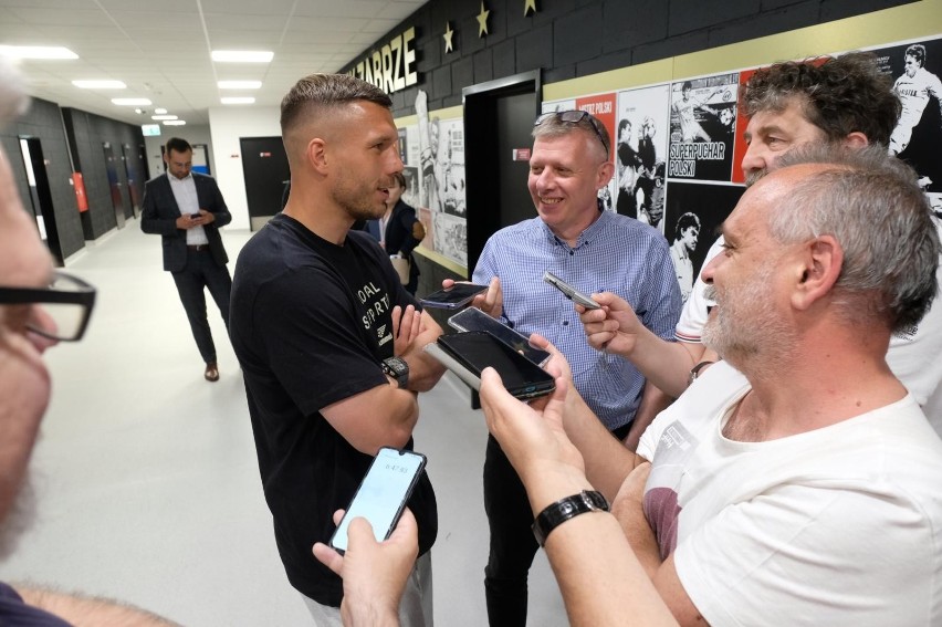 Lukas Podolski zabrał głos na temat meczu z GKS Katowice...