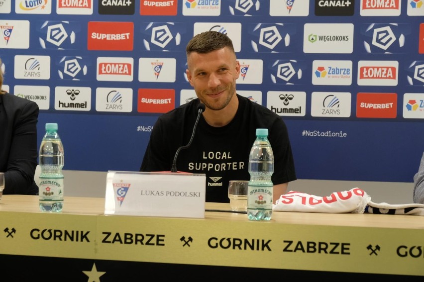 Lukas Podolski zabrał głos na temat meczu z GKS Katowice...