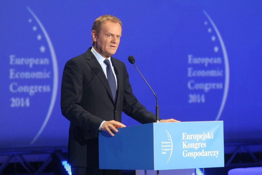 Premier Donald Tusk na Europejskim Kongresie Gospodarczym