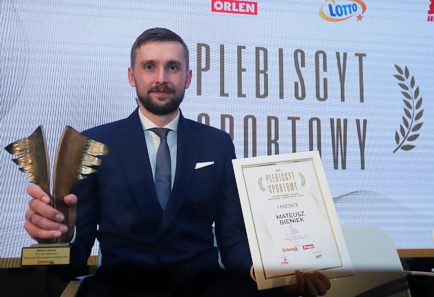 Mateusz Bieniek - najlepszy środkowy świata Sportowcem Roku Dziennika Łódzkiego