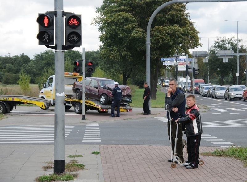 Toruń   Grożny wypadek przy Szosie Lubickiej