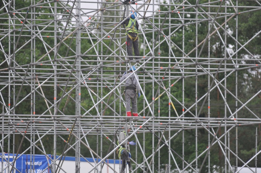 Na terenie Pol'and'Rock Festiwalu 2019 powstanie Duża Scena....