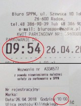 Radom. 25 złotych za sześć minut postoju w strefie parkowania!   