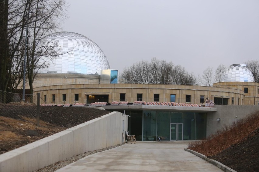 Trwa rozbudowa Planetarium Śląskiego w Chorzowie.