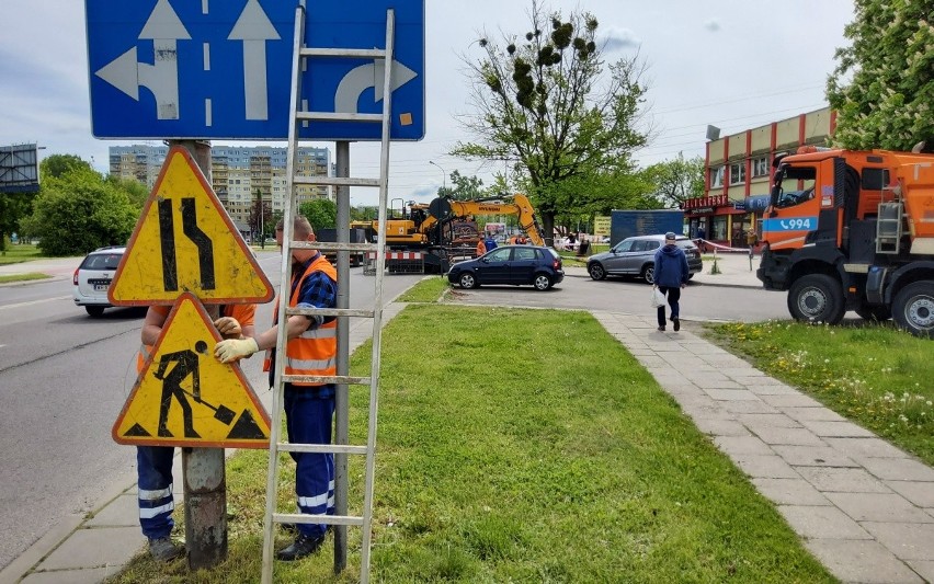 Awaria wodociągowa na Bałutach. Utrudnienia głównie dla kierowców