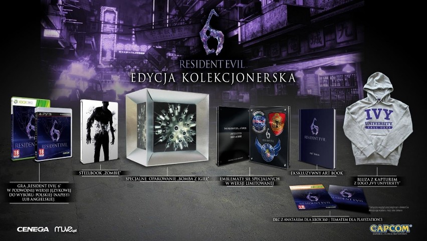 Resident Evil 6: Edycja kolekcjonerska za 599 złotych
