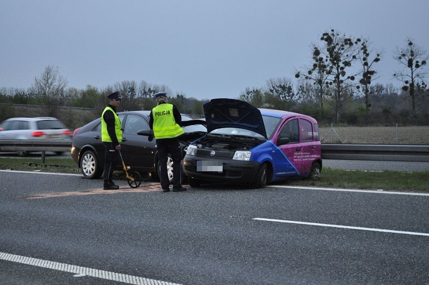 Wypadek na autostradzie A4. Pod Brzegiem zderzyły się...