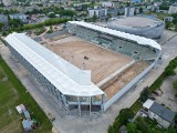 Stadion dla Radomiaka Radom niemal ukończony wygląda rewelacyjnie. Zobacz widowiskowe zdjęcia z drona