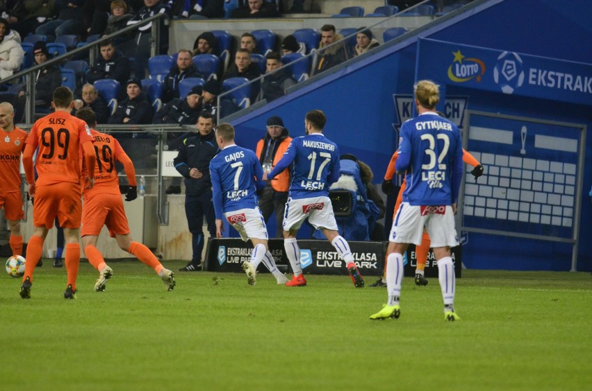 Lech Poznań - Zagłębie Lubin 1:2: Vujadinović bohaterem gości [RELACJA, ZDJĘCIA, WYNIK]