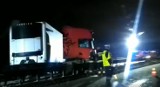 Wypadek na S1 w Sosnowcu: TIR wjechał w barierki i się złamał. Trasa na Częstochowę zablokowana ZOBACZ WIDEO