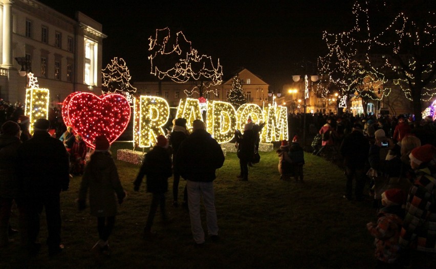 Świąteczne iluminacje w Radomiu rozbłysną już w sobotę, 8...