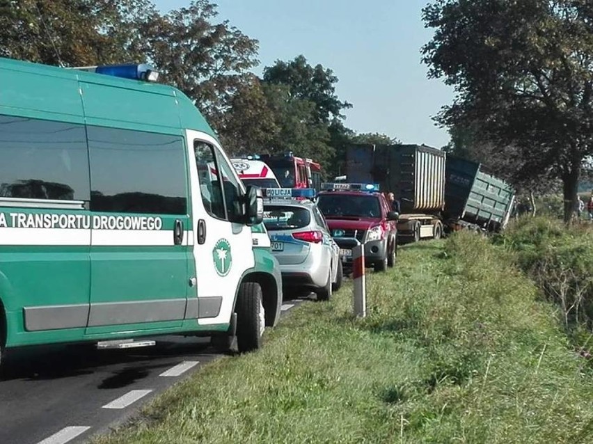 Wypadek w Dąbrówce Leśnej. Nie żyje jedna osoba