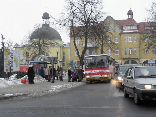 Według burmistrza przystanek autobusowy nie może być centralnym miejscem nowego Rynku.