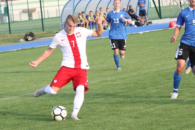 Jakub Górski z Korony Kielce zagrał w reprezentacji Polski