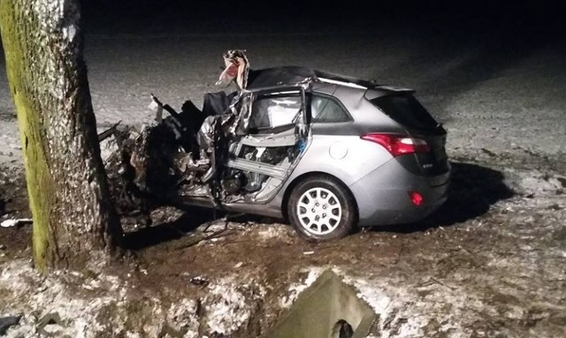 Wypadek miał miejsce na drodze wojewódzkiej nr 710 pod Konstantynowem.