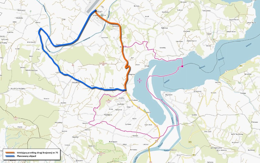 Znów zamkną przejazd przez Just na DK 75. Zobacz kiedy i na jak długo