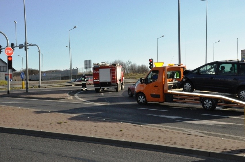 Wypadek w Sławkowie na drodze krajowej 94