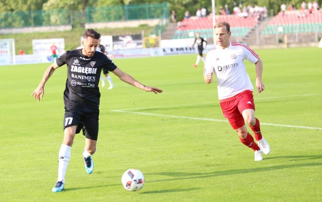 09.05.2018 sosnowiecnice 1 ligazaglebie sosnowiec - bytovia bytow nz  77 konrad wrzesinskilucyna nenow /dziennik zachodni/ polska press *** local caption *** nice 1 liga zaglebie sosnowiec - bytovia bytow nz  77 konrad wrzesinski