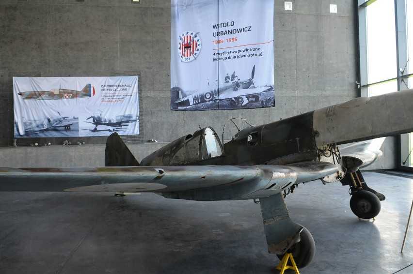 W Muzeum Lotnictwa można oglądać unikatowy myśliwiec [ZDJĘCIA, WIDEO]