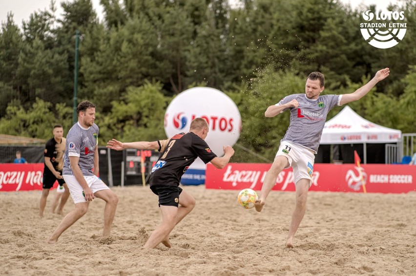 Ekipa KP Rapid Lublin walczyła w Gdańsku w turnieju ekstraklasy beach soccera. Zobacz zdjęcia 