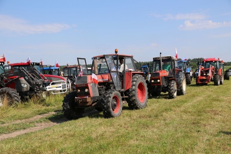 Protest rolników na DK 19