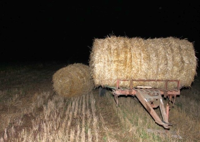 200 kilogramowa bela słomy przygniotła 25-latka