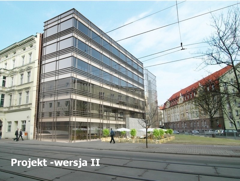 Poznań: Architekt miejski przy ul. 23 Lutego widzi kamienicę i skwer. Będzie zgoda? [WIZUALIZACJE]