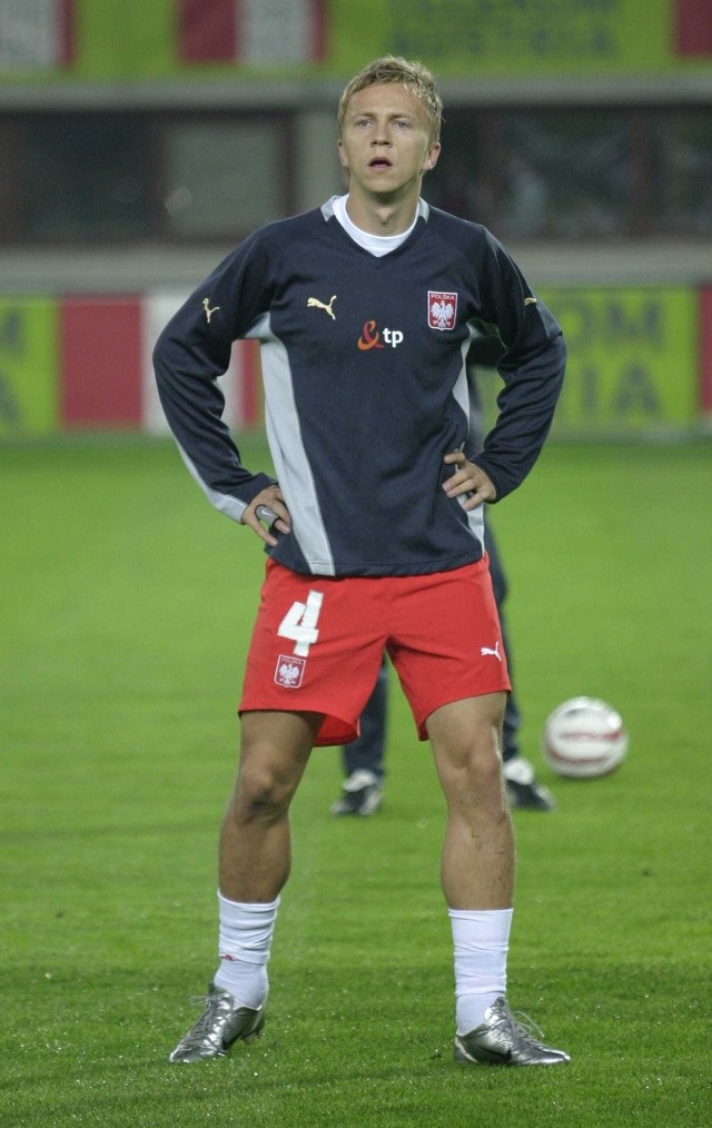 Marcin Baszczyński w kadrze zagrał 35 razy, strzelił jedną bramkę