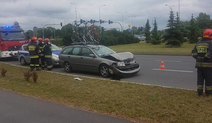 W sobotę za rondem generała Maczka, na ulicy Grunwaldzkiejw...