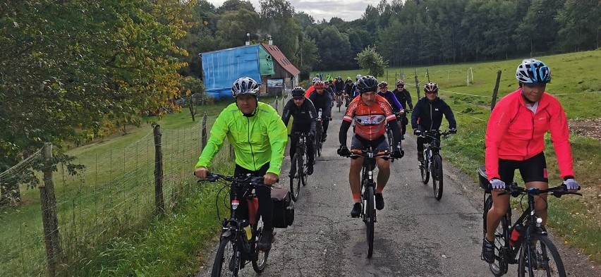 Szczeciński Klub Rowerowy Gryfus na szlaku Odra - Nysa [GALERIA]