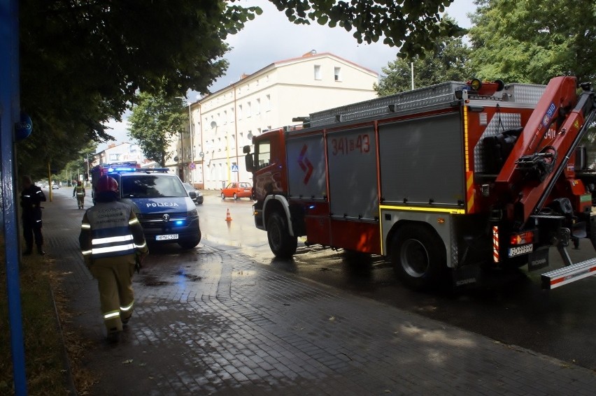 Kolizja na ulicy Bałtyckiej w Słupsku. Kierowca Volkswagena wymusił pierwszeństwo (zdjęcia)