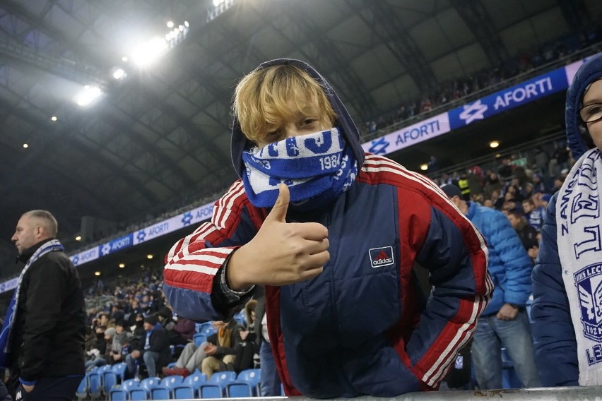 Lech Poznań pokonał Wisłę Płock 2:1. Mecz przy ul....