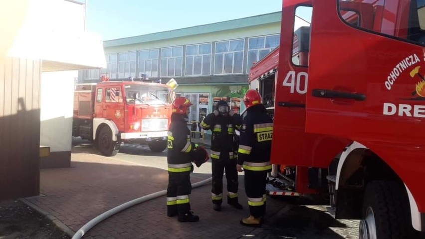 Wybuch i pożar w budynku przy ul. Małopolskiej w Miastku (zdjęcia) 