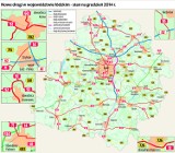 Nowy przebieg dróg krajowych w regionie łódzkim 